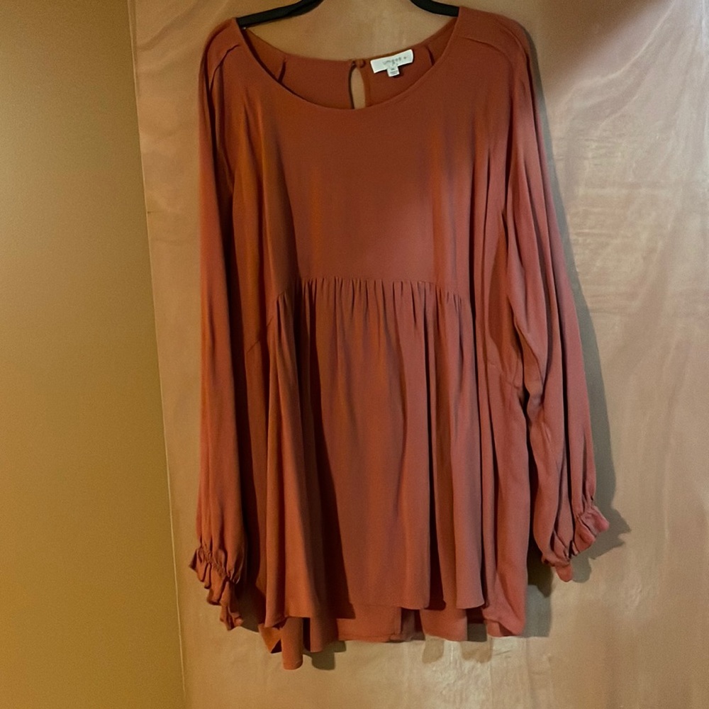 umgee linen/rayon tunic